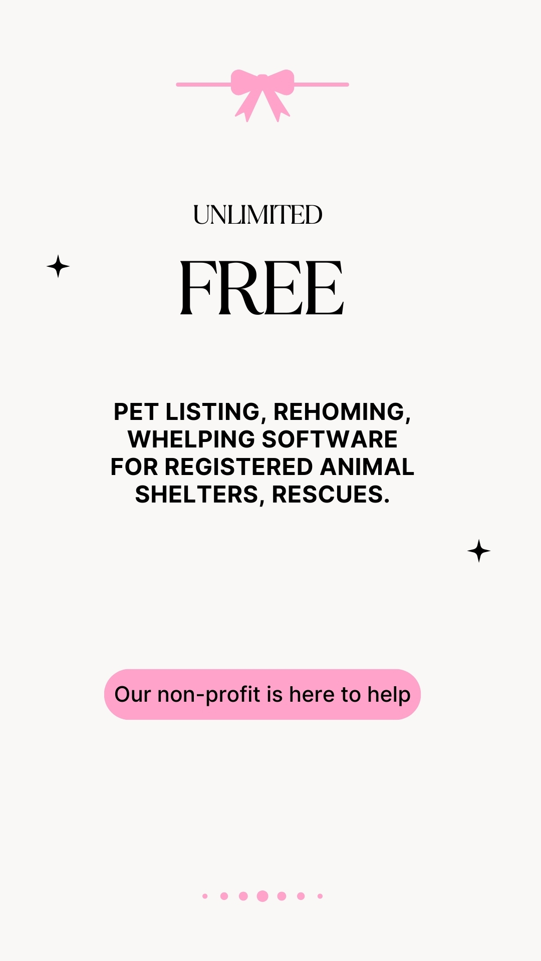 free pet listing for rescue and shelters