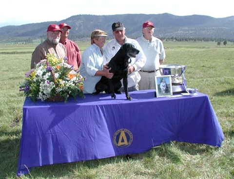 2xNAFC FC AFC Candlewoods Ramblin Man (2011 Hall Of Fame) | BLK Labrador Retriver