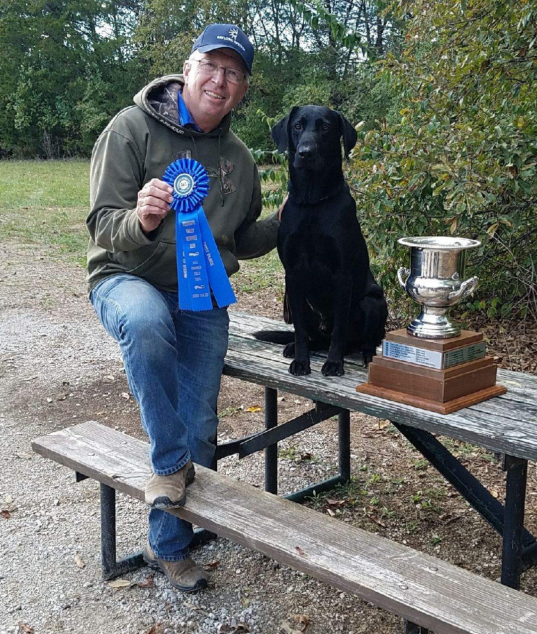 FC AFC Raft Creek Road Grader | Black Labrador Retriver