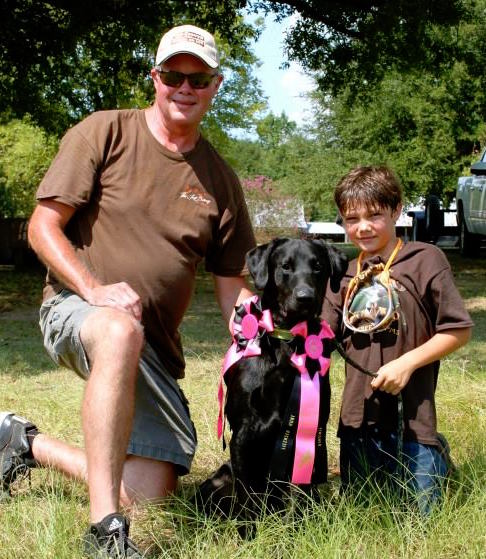 HRCH Bigbee Valley's Ragin Rukus | Black Labrador Retriver