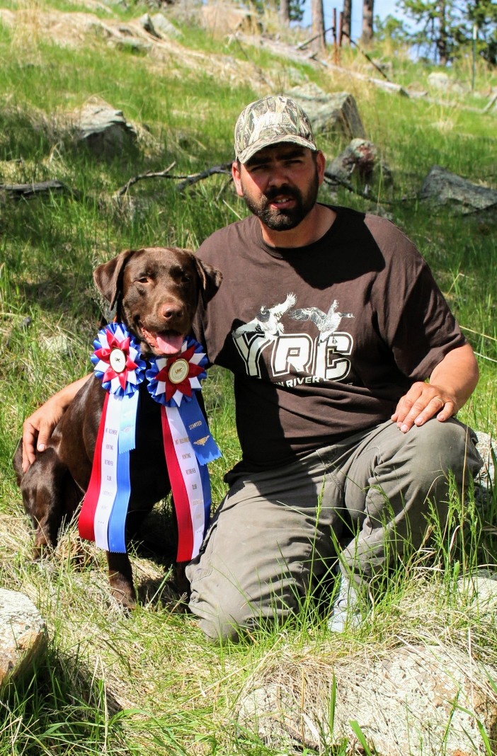 SHR Momma Needs A Cold Beer Here Wally JH WC | Chocolate Labrador Retriver