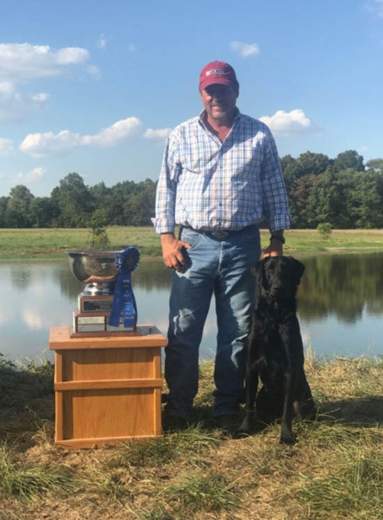 FC AFC Hockley Creek's Southpaw | Black Labrador Retriver