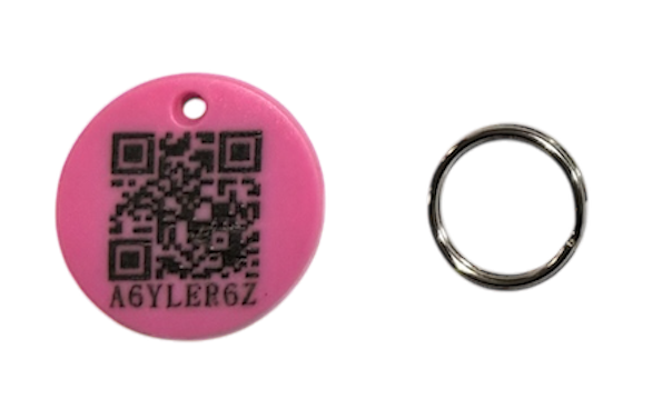 Fuchsia Essential Qr Tag