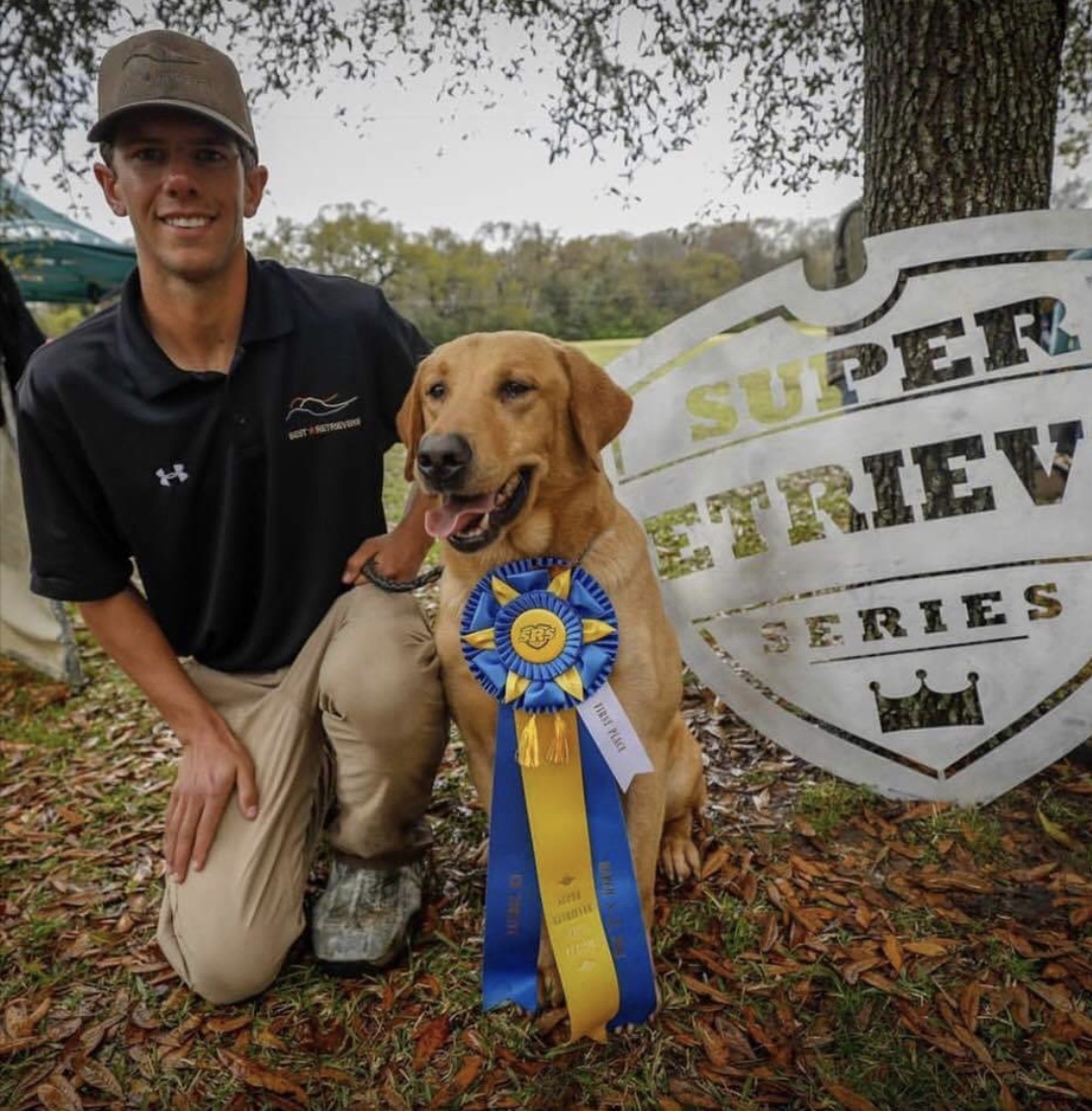 SRSC HRCH Indy’s Best Skyline Slider MH | Yellow Labrador Retriver