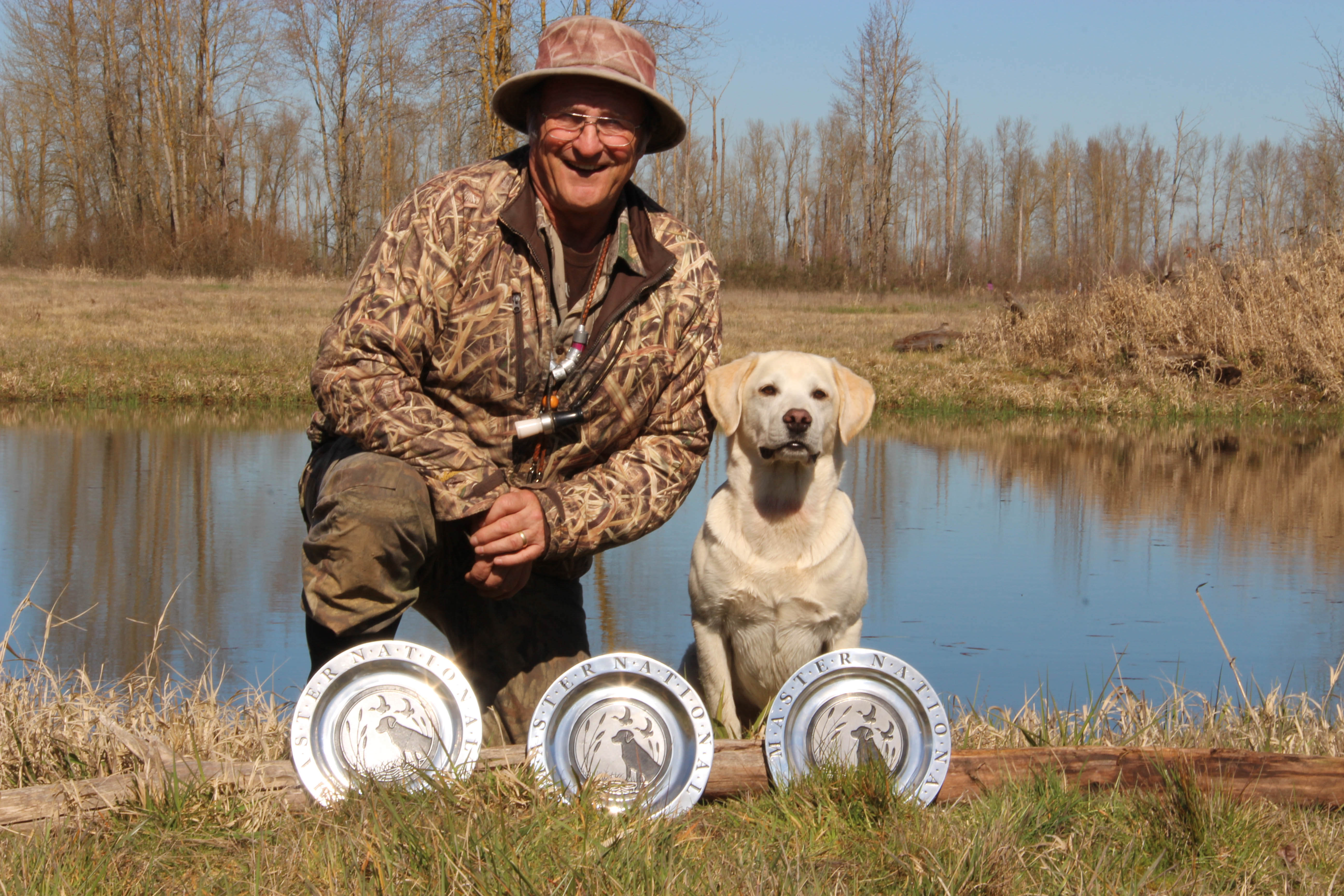 Kenai's Yukon King Master National Hall of Fame in 2017, MH | Yellow Labrador Retriver