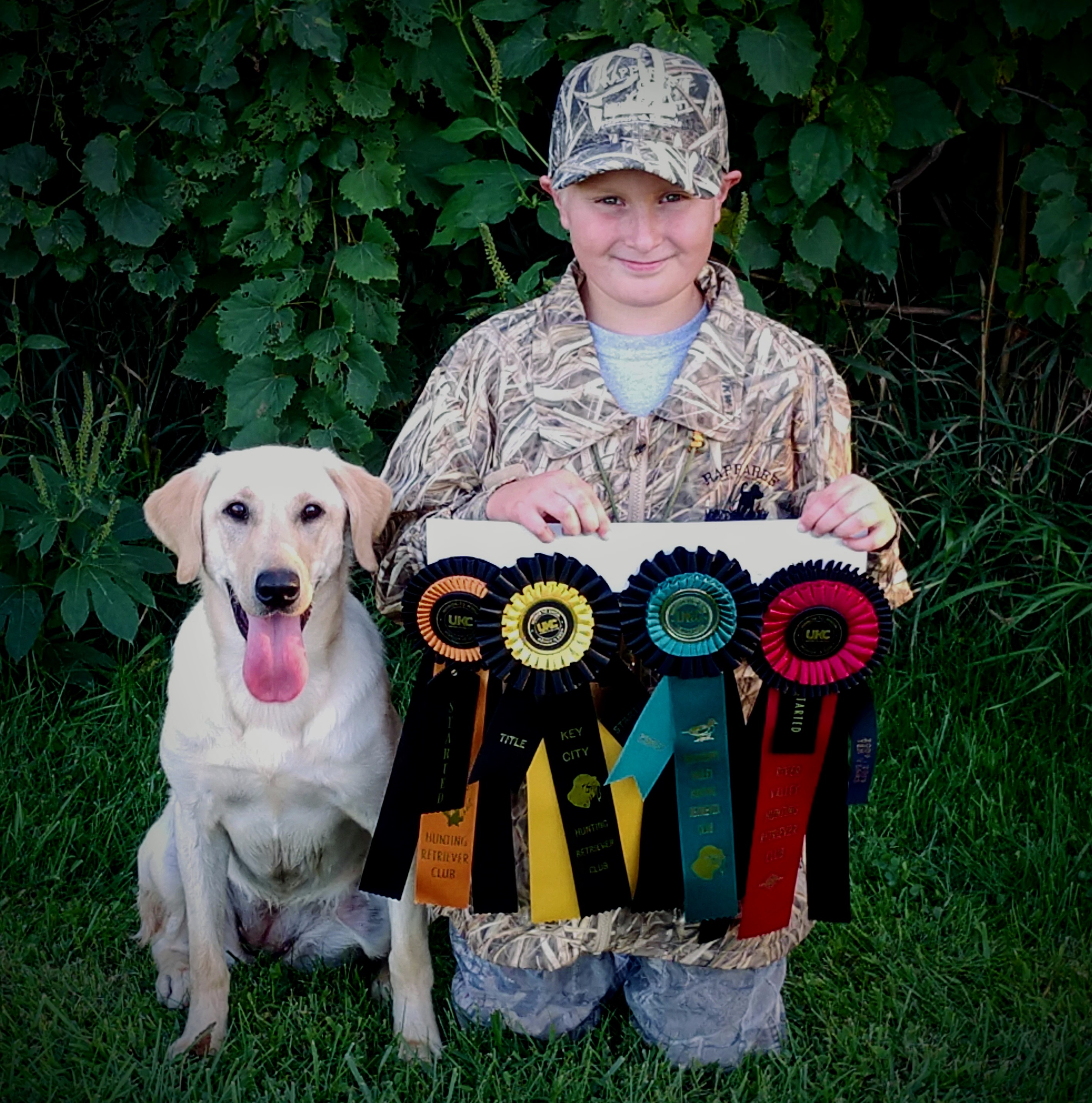 HR Dairyland's Sprinkles R4 Winners | Yellow Labrador Retriver