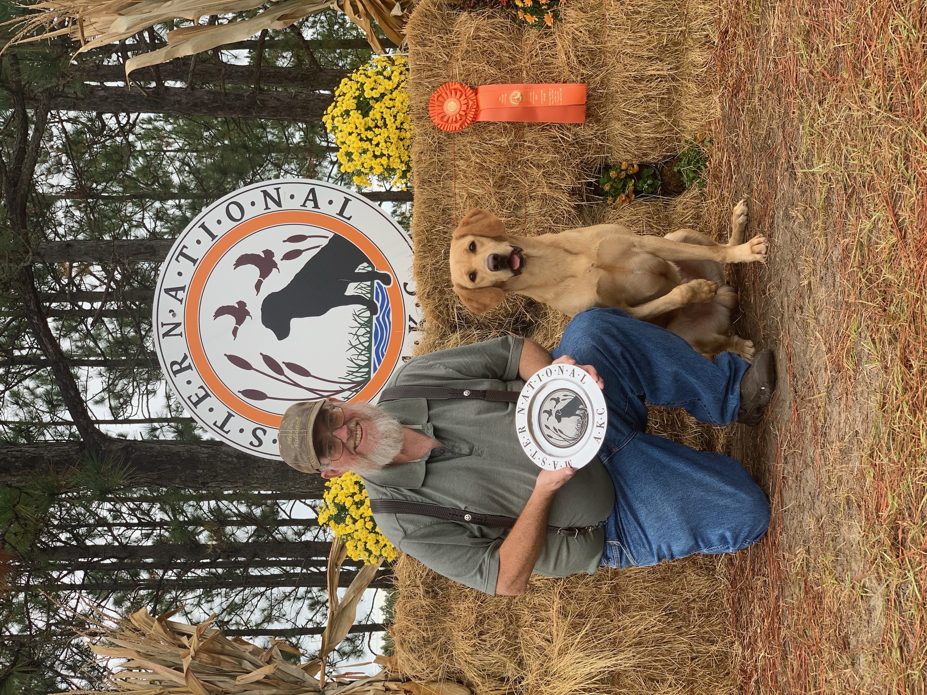 HRCH Spice's Zen Master Kaizen MH MNR | Yellow Labrador Retriver