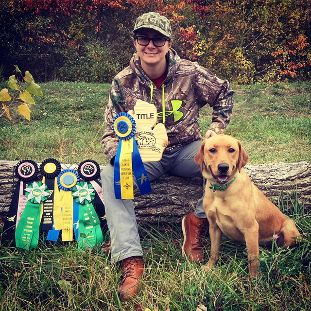 GMPR HR Semko's Queen Of The North WC | Yellow Labrador Retriver