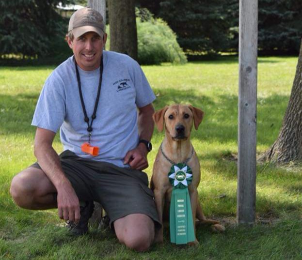 CPR Jameson's Big Ginger of Waterman Creek | Yellow Labrador Retriver