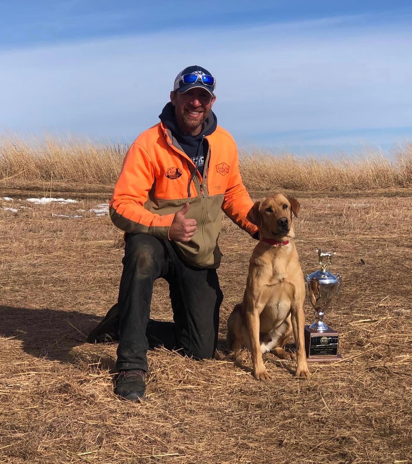 BDC 2021 POY 2X SM BWC’S Single Shot SH | Yellow Labrador Retriver