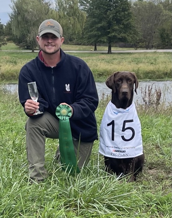 HRCH Hard’s The Pride Of Trinity Oxbow MH | Chocolate Labrador Retriver