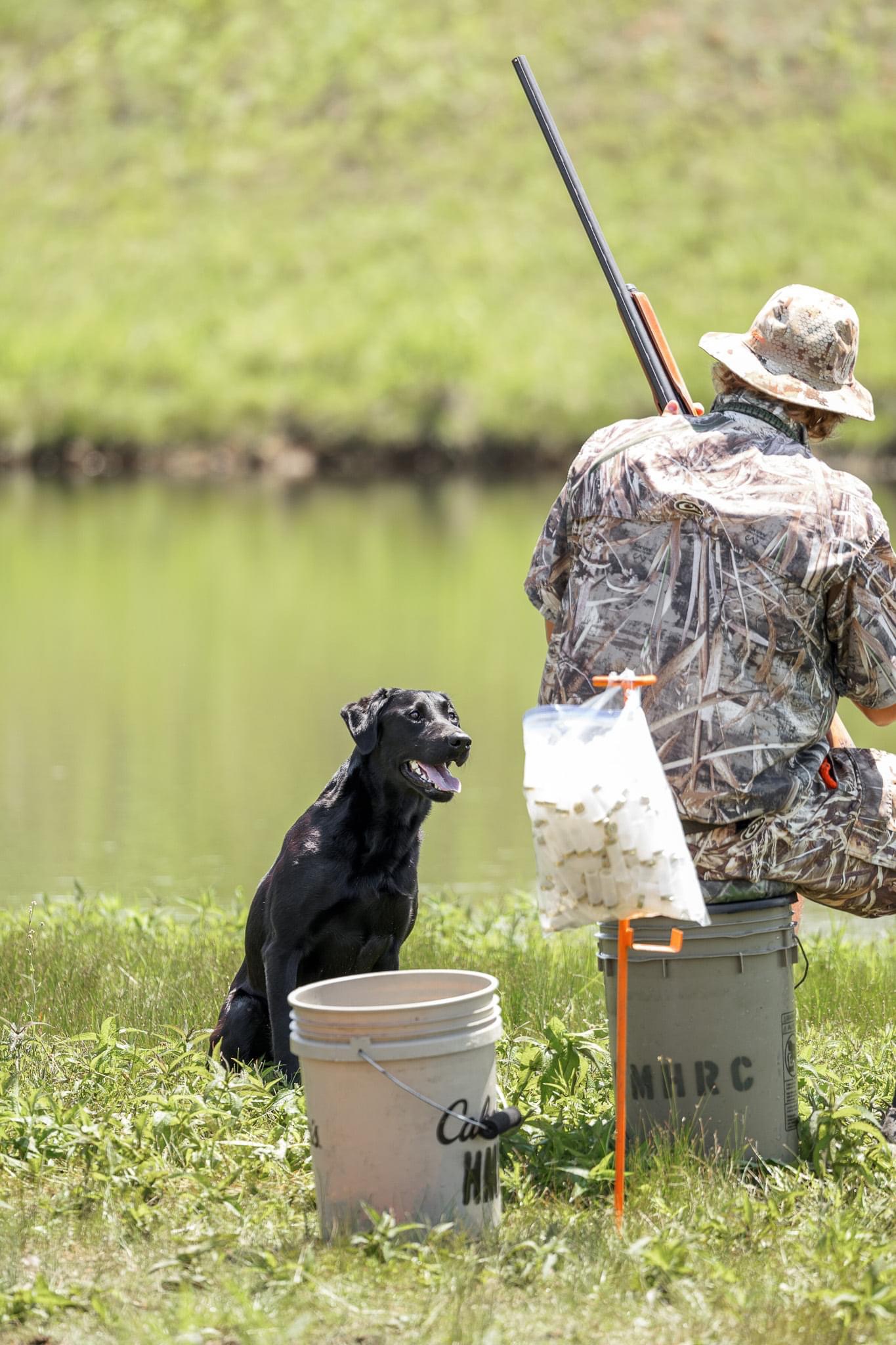 HRCH UH Black Widow’s Fatal Attraction | Black Labrador Retriver