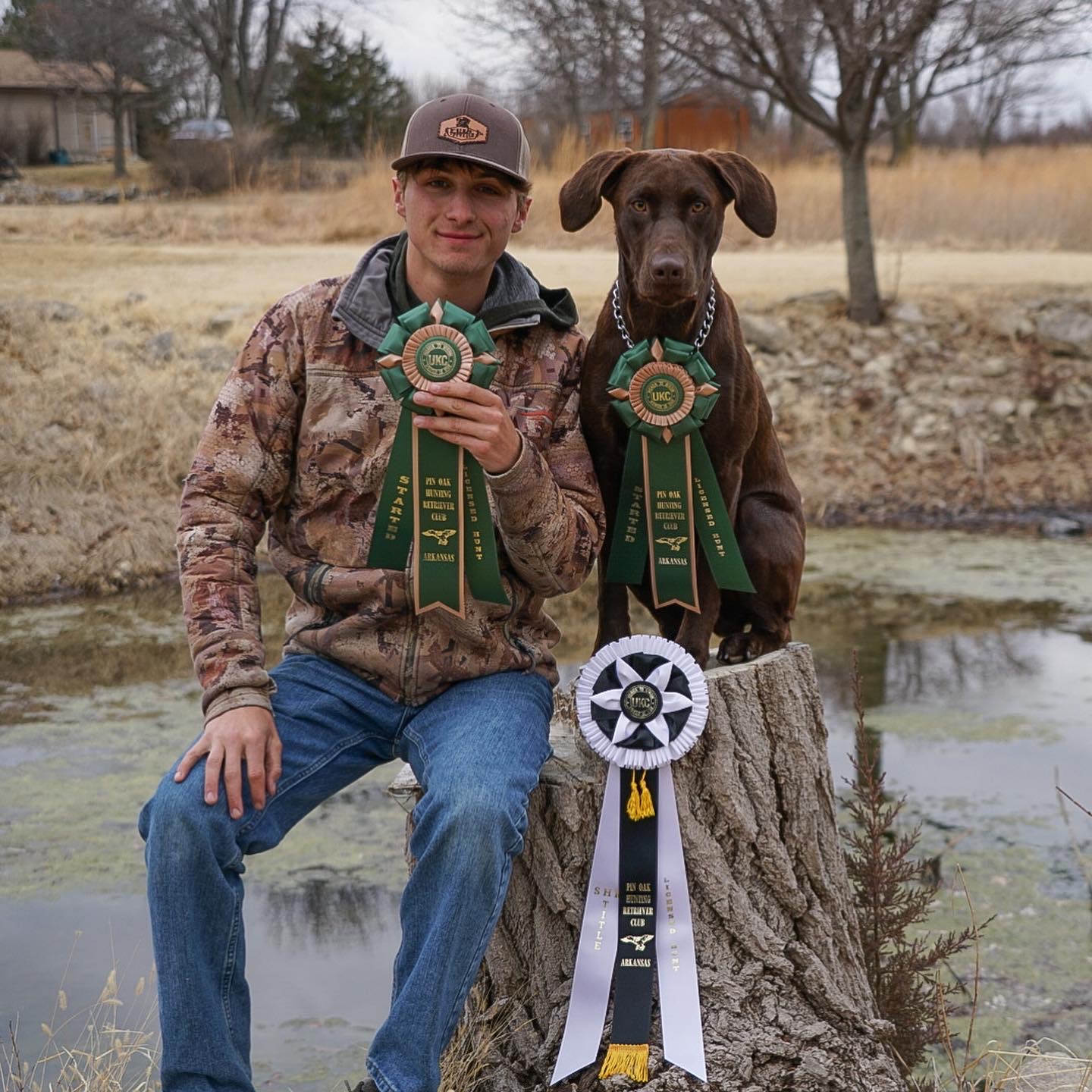 Fowl Fanatic Grizzly Lee SHR | Chocolate Labrador Retriver