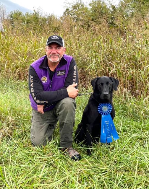 FC AFC Boo's Straight Line Is Good Idea | Black Labrador Retriver