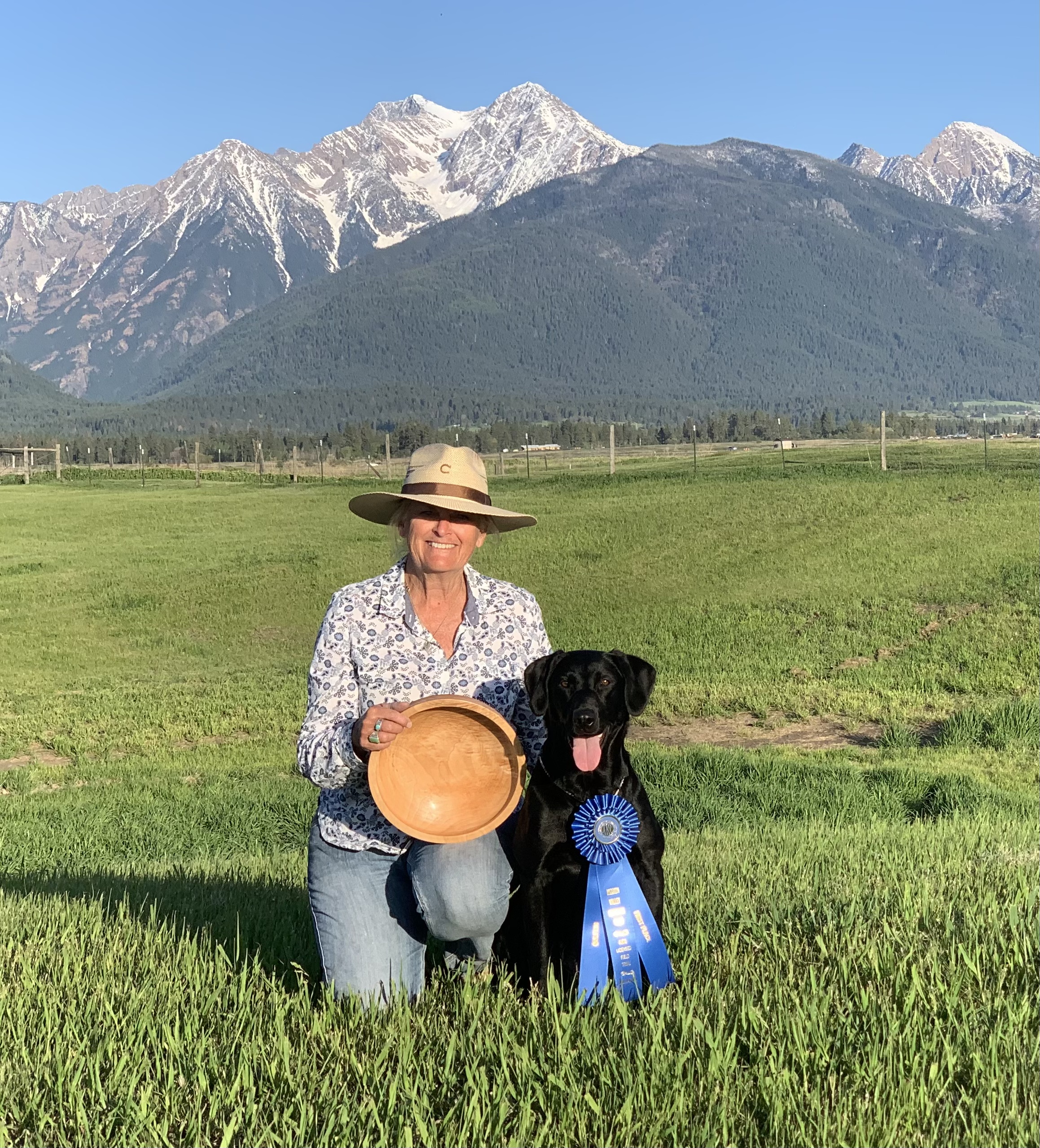 Eureka’s Big Sky Tikimana QAA | Black Labrador Retriver