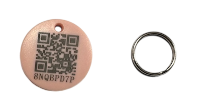 Light Pink Essential Qr Tag