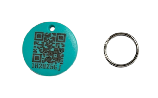 Aquamarine Essential Qr Tag