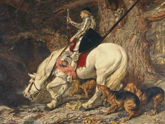 In Manus Tuas, Domine (c.1879) [Briton Rivière's] | Bloodhound 