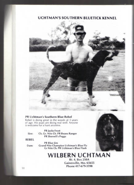 Uchtman's Blue Rebel | Bluetick Coonhound 