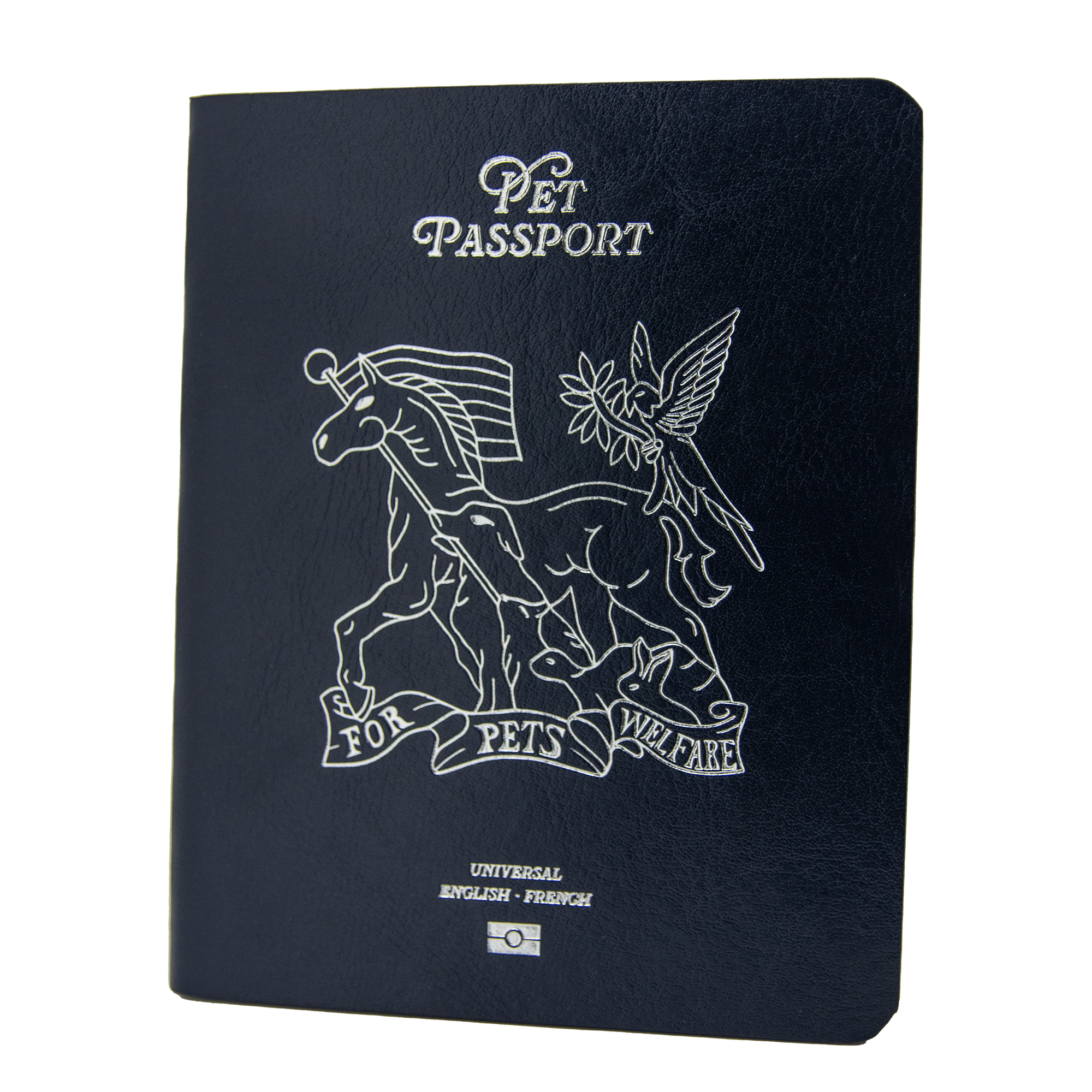 Pet Passport English French Midnight Cover