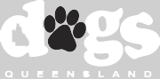 Dogs Queensland Logo gray